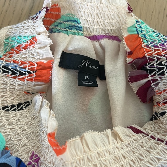 J Crew mock neck blouse - Picture 3 of 3